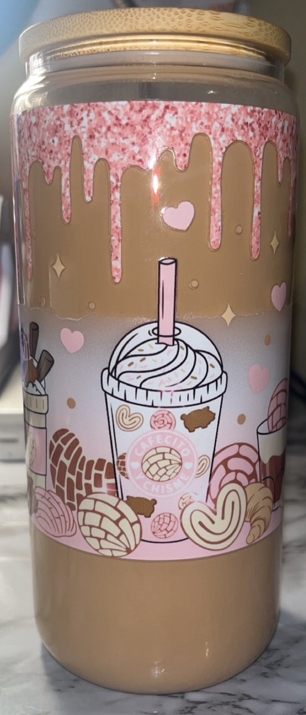Cafecito Chisme - 16 oz "coffee" snowglobe cup