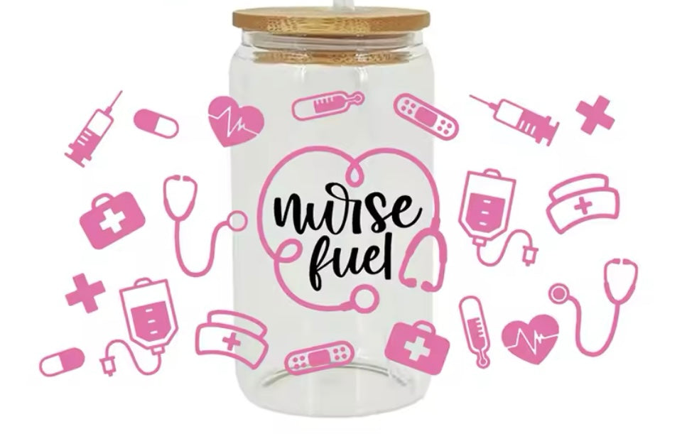 Nurse Fuel - all pink