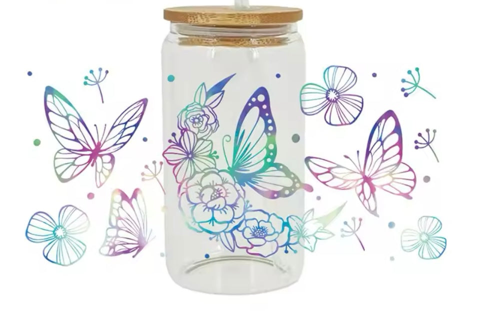 Butterflies - ombre colors