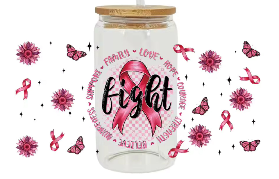 Pink ribbon - fight breast cancer